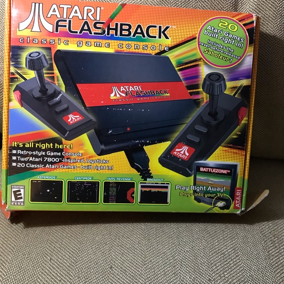 Atari Flashback game console 20 built in - Picture 1 of 6